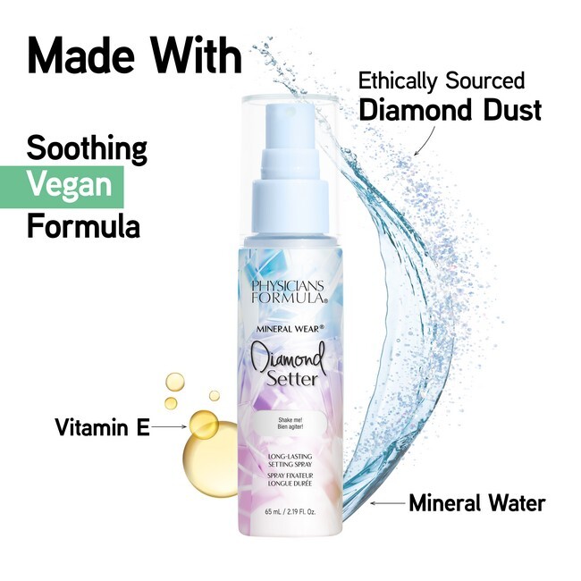 Physicians Formula - Mineral Wear Diamond Setter Setting Spray - 65 ml - Billede 3