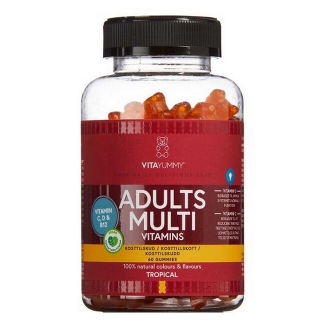 VitaYummy - Adults Multi Vitamin Tropical Gummies 60 stk thumbnail