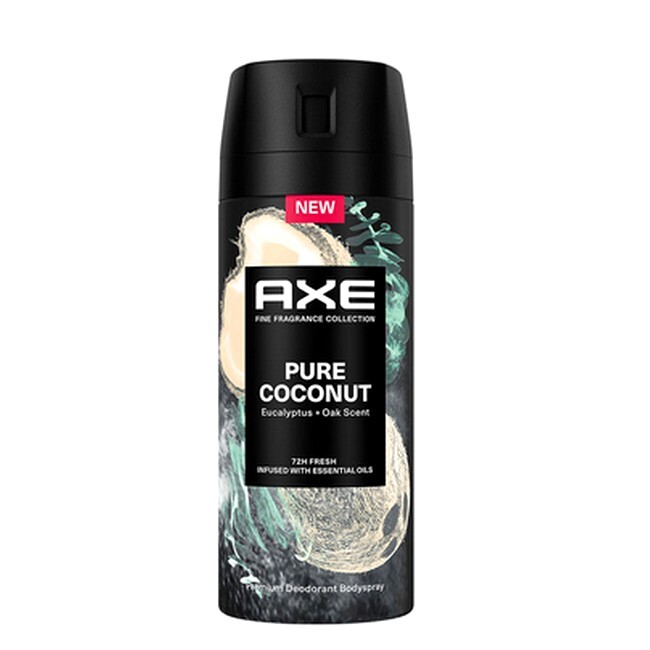Billede af Axe - Pure Coconut Deodorant & Body Spray 72H Fresh - 150 ml