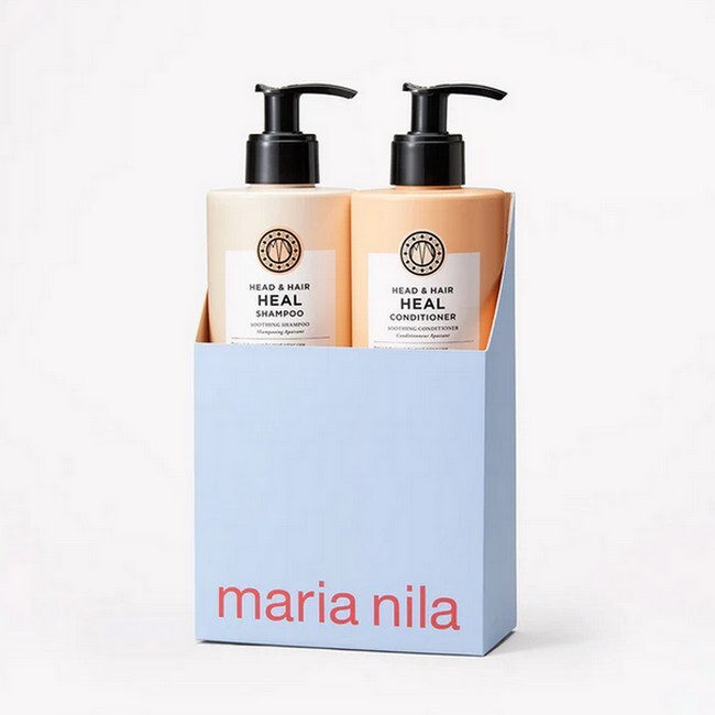 Se Maria Nila - Head & Hair Heal Care Duo - 2 x 500 ml hos BilligParfume.dk