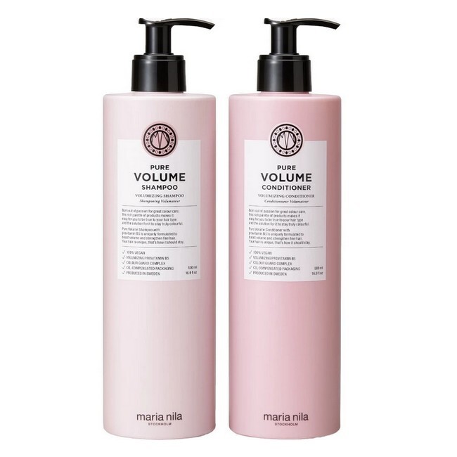 Maria Nila - Pure Volume Duo Shampoo & Conditioner - 2 x 500 ml - Billede 3
