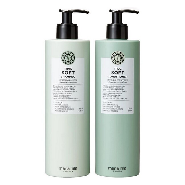 Maria Nila - True Soft Duo Shampoo & Conditioner - 2 x 500 ml - Billede 3