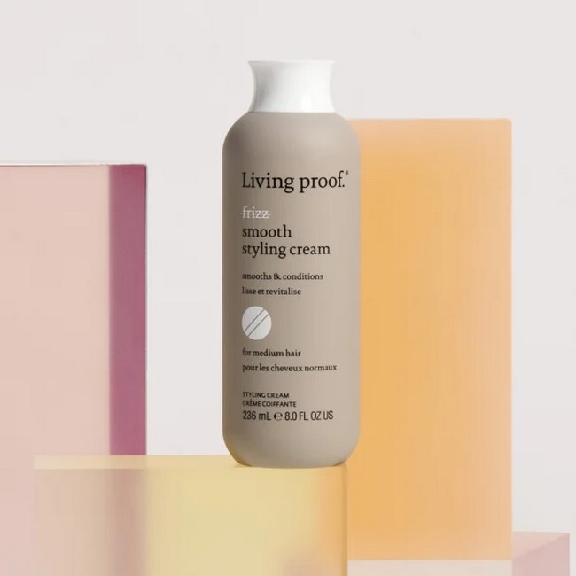 Living Proof - No Frizz Smooth Styling Cream - 236 ml  - Billede 5