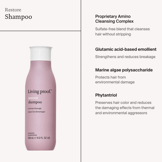 Living Proof - Restore Shampoo - 236 ml - Billede 4