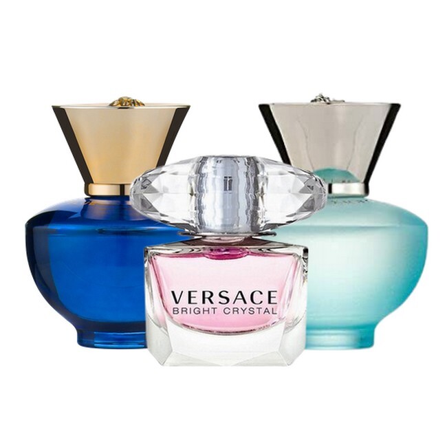 Billede af Versace - Miniature Collection Bright Crystal, Dylan Blue & Dylan Turquoise - 3 x 5 ml