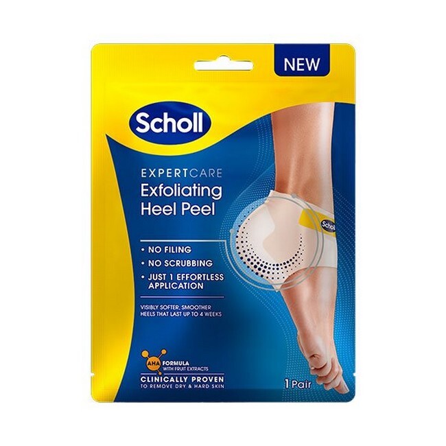 Scholl - Expertcare Exfoliating Heel Mask 1 Par