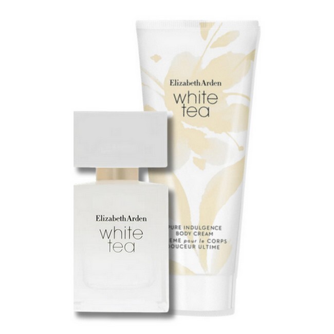 Elizabeth Arden - White Tea Gaveæske - 100 ml Edt - 100 ml Body Cream - Billede 3