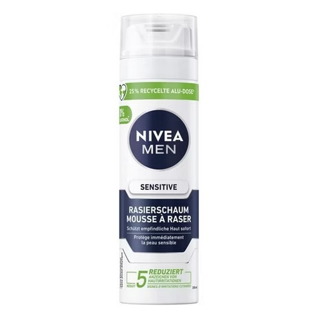 Nivea – Men Shaving Foam Sensitive – 200 ml