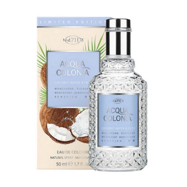 4711 Muelhens - Acqua Colonia Coconut Water & Yuzu - 50 ml - Edc - Billede 2