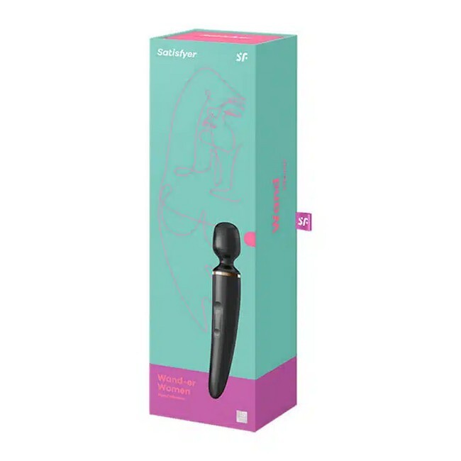 Satisfyer - Magic Wand-Er Woman Vibrator - Black - Billede 2