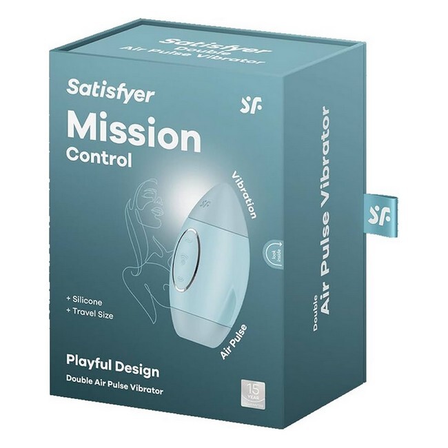 Satisfyer - Mission Control Vibrator Blue - Billede 2