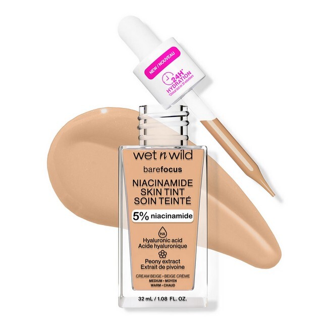 Wet n Wild - Bare Focus Niacinamide Skin Tint - Cream Beige - 32 ml