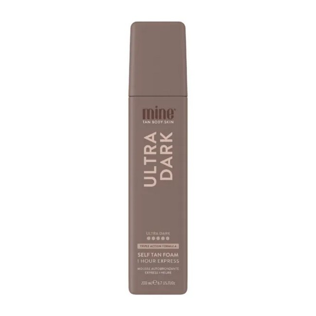 MineTan - Ultra Dark Self Tan Foam 1 Hour Express - 200 ml - Billede 3