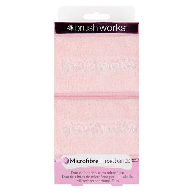 BrushWorks - Makeup Headbands Duo - 2 Pak