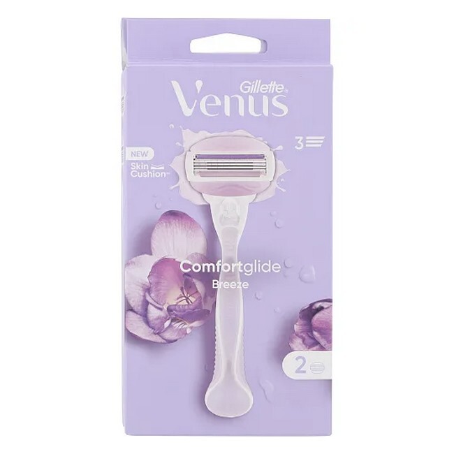 Gillette - Venus Spa Breeze Comfortglide Shaver + 2 Barberblade