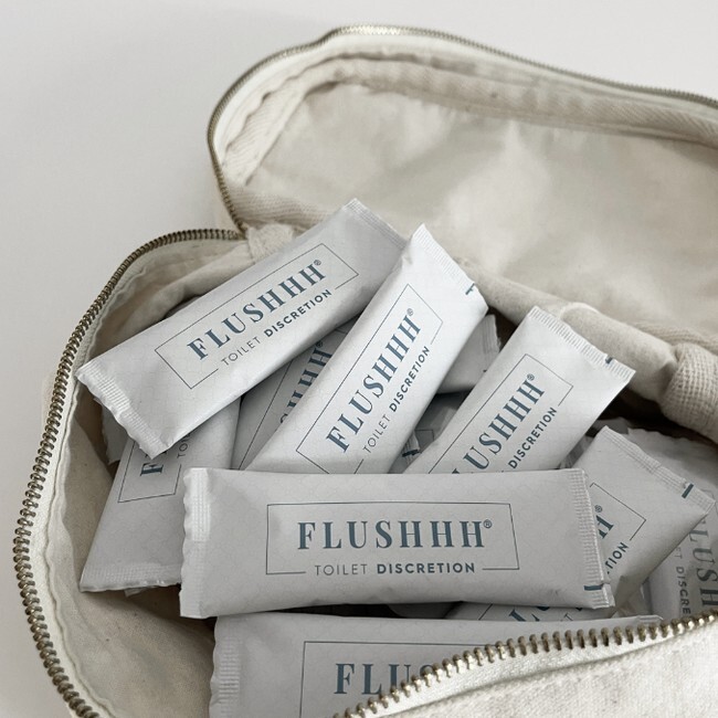 Flushhh - Toiletpulver - Fjerner lugt og lyd - 6 Stk - Billede 3