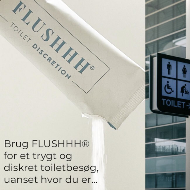 Flushhh - Toiletpulver - Fjerner lugt og lyd - 6 Stk - Billede 6
