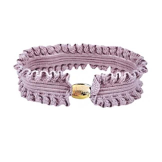 Libling - Original Hårelastik Lavender og Guld Charm