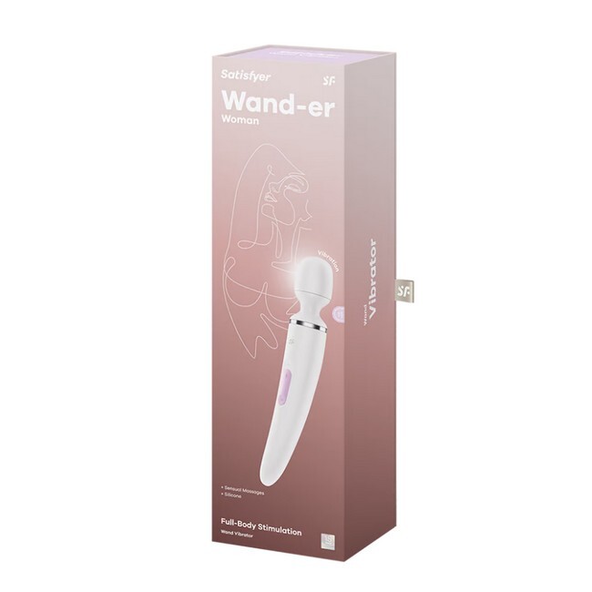 Satisfyer - Magic Wand-Er Woman Vibrator - White - Billede 2