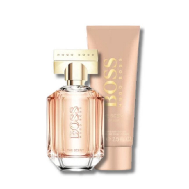 Hugo Boss - The Scent For Her Gaveæske - 50 ml Edp & Body Lotion 100 ml