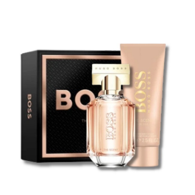 Hugo Boss - The Scent For Her Gaveæske - 50 ml Edp & Body Lotion 100 ml - Billede 2