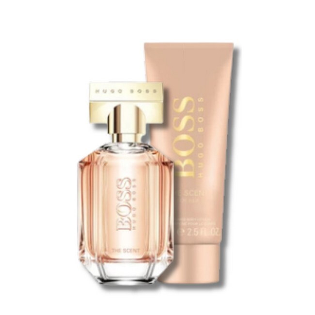 Hugo Boss - The Scent For Her Gaveæske - 50 ml Edp & Body Lotion 100 ml - Billede 3