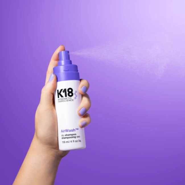 K18 - AirWash Dry Shampoo - 118 ml - Billede 3