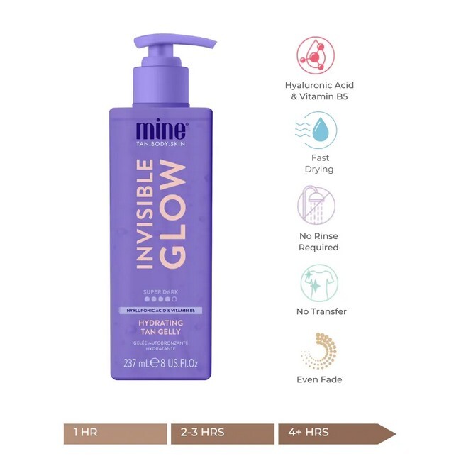 MineTan – Super Dark Invisible Glow Tan Gelly - 237 ml - Billede 3