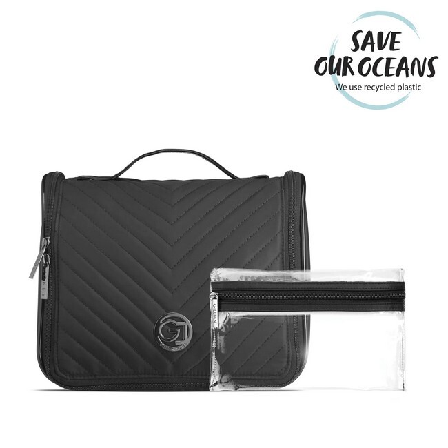 Gillian Jones - Toilettaske Sort Hang Up Organizer + Check in Bag - Billede 3