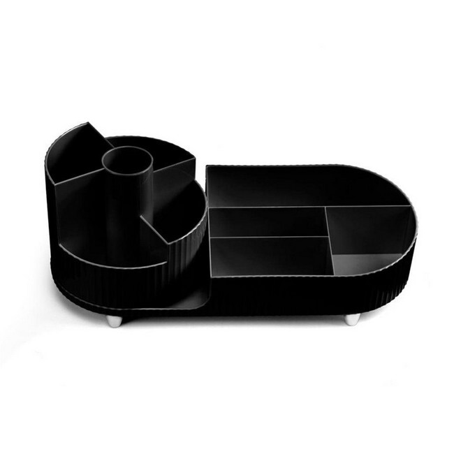 Gillian Jones - Beauty Table Multi Organizer Rotation Black - Billede 3