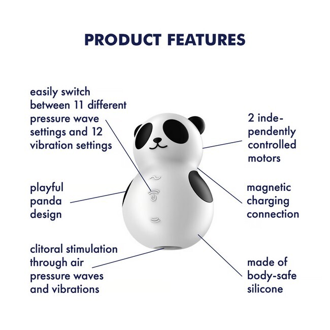 Satisfyer - Pocket Panda Stimulator - Billede 2