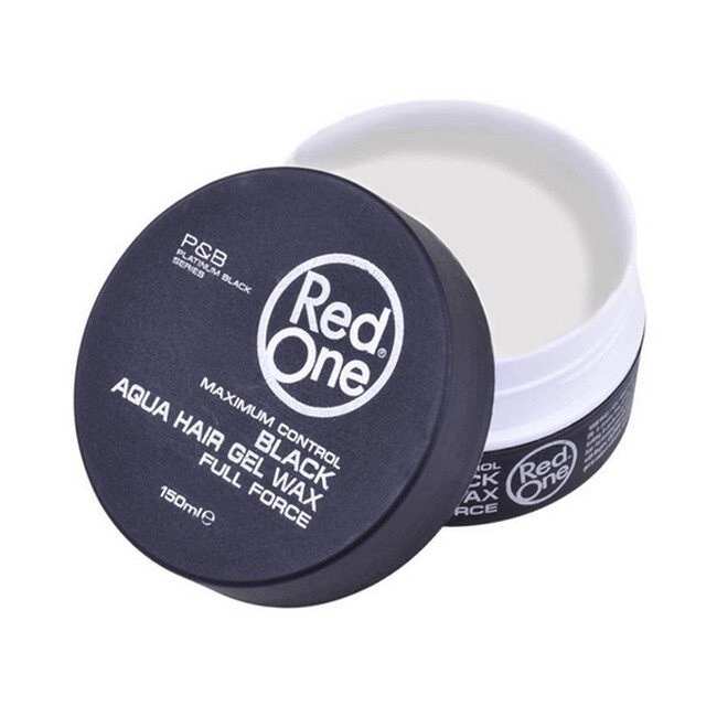 RedOne - Black Aqua Hair Gel Wax Full Force - 150 ml - Billede 2