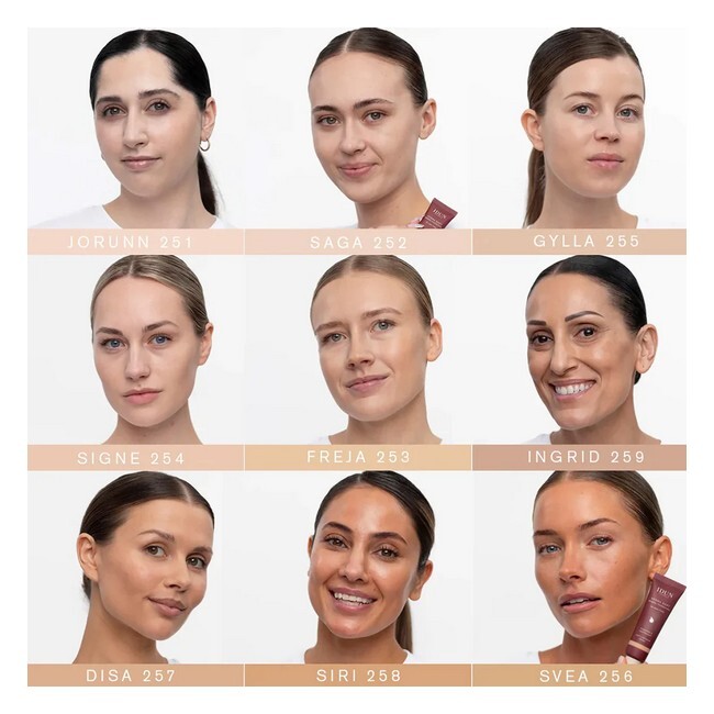 IDUN Minerals - Hydrasoft Mineral Foundation Signe - 30 ml - Billede 2