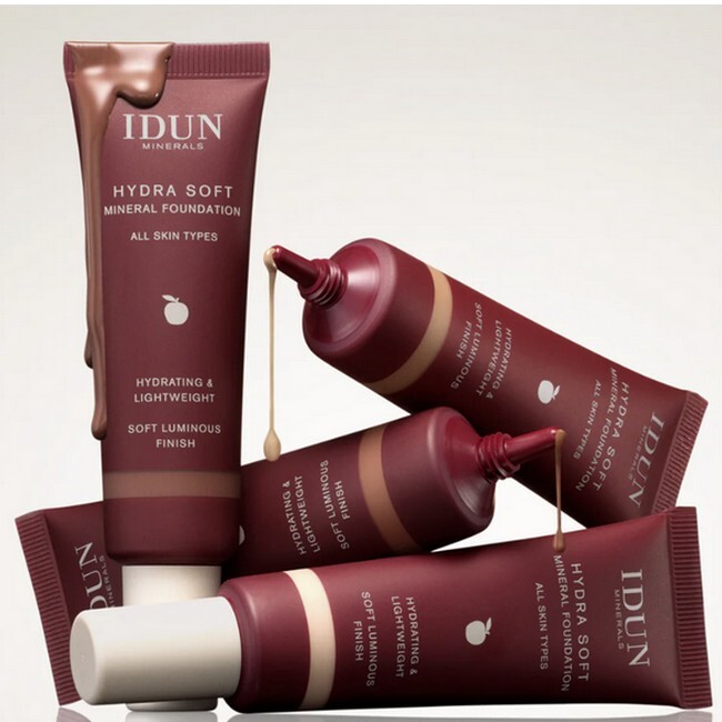 IDUN Minerals - Hydrasoft Mineral Foundation Siri - 30 ml - Billede 4