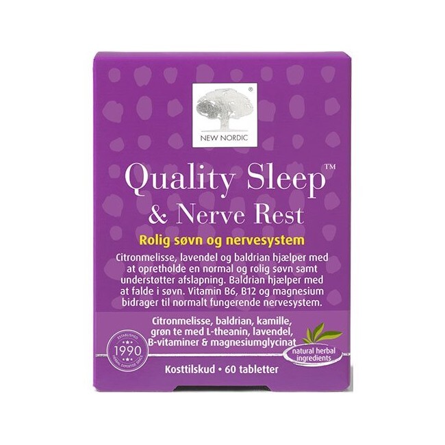 New Nordic - Quality Sleep & Nerve Rest - 60 Tabs