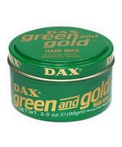 Dax Wax - Green & Gold Hair Wax Strong Hold - Billede 1