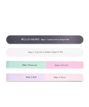 BrushWorks - 6 Sided Nail File Shape & Shine - Billede 4