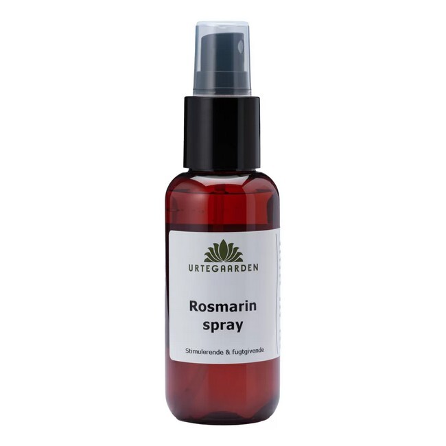 Urtegaarden – Rosmarin Spray Hår og Hovedbund – 100 ml