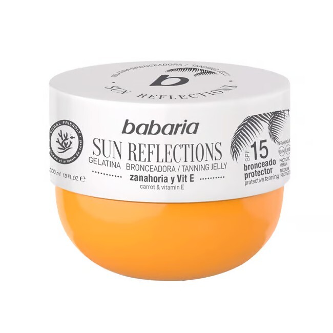 Babaria - Sun Reflections Tanning Jelly SPF 15 - 300 ml - Billede 3