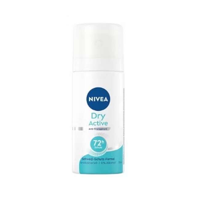 Nivea – Dry Active Deodorant Spray – 35 ml – Travel Size