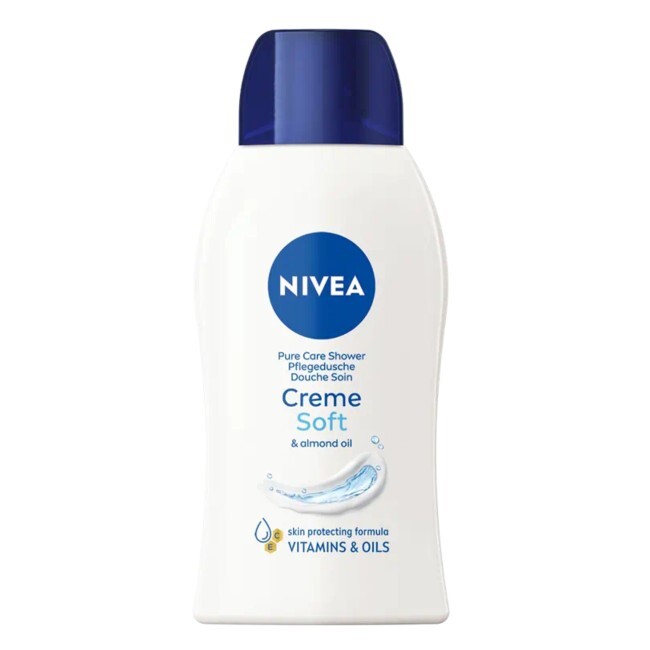 Nivea – Shower Cream Soft og Almond Travel Size – 50 ml