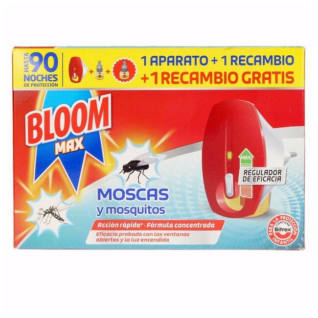 Bloom – Elektrisk Insekt, flue og Myggeskræmmer + Refill