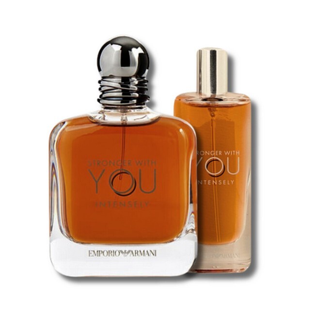 Giorgio Armani - Stronger With You Intensely Sæt - 100 ml + 15 ml