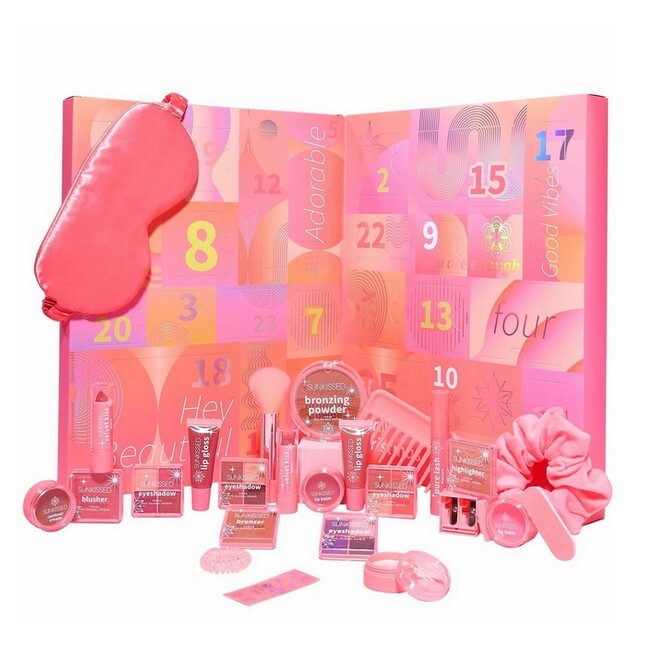 Julekalender - Sunkissed Makeup Julekalender 25 Days of Beauty Book 2025 - Billede 2