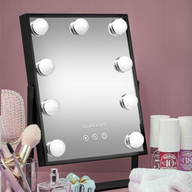 Gillian Jones - Makeup Artist Sort Spejl 9 LED Pærer & Touch - Billede 4
