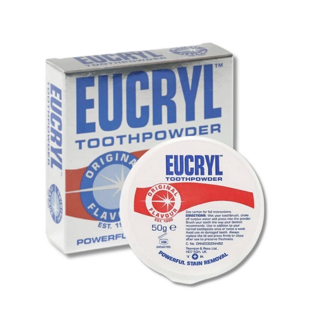 Eucryl - Tooth Powder Original - 50 gr. - Billede 2