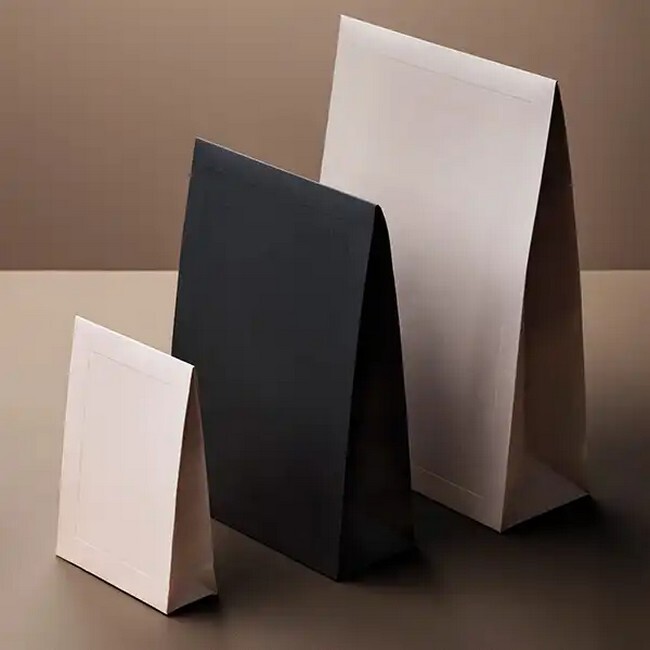 Gaveposer og Indpakning - Gavepose Nougat Frame - 160 x 60 x 230 - Billede 2