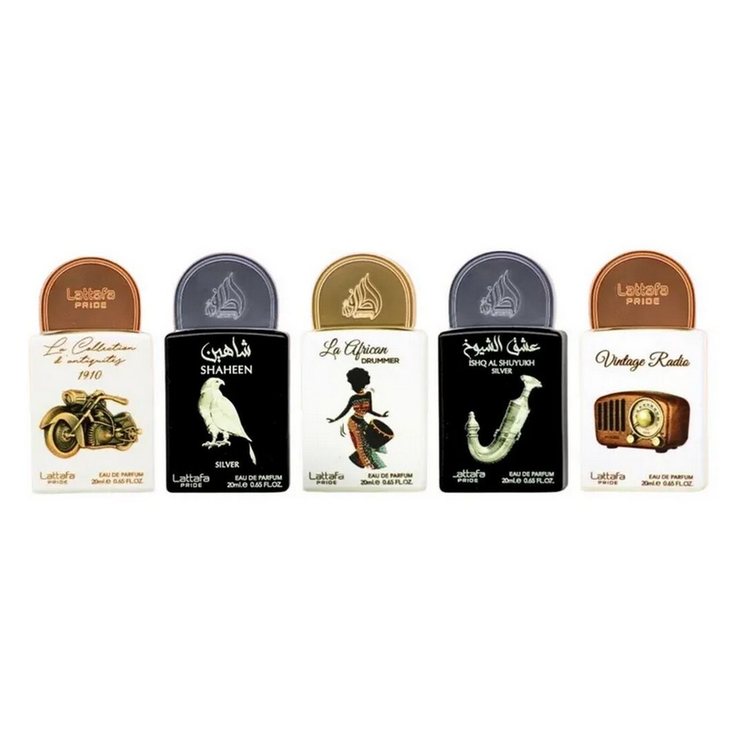 Lattafa Perfumes - Perfume Collection Pride Box 05 - 5 x 20 ml Lattafa Perfumes - Perfume Collection Pride Box 05 - 5 x 20 ml