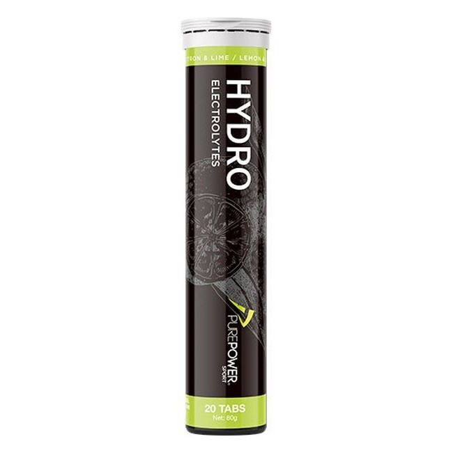 Pure Power - Hydro Elektrolytter Citron & Lime 20 Tabs