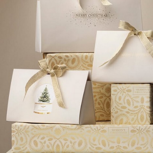 Gaveposer og Indpakning - Gaveæske med juletræ - Large - Billede 2